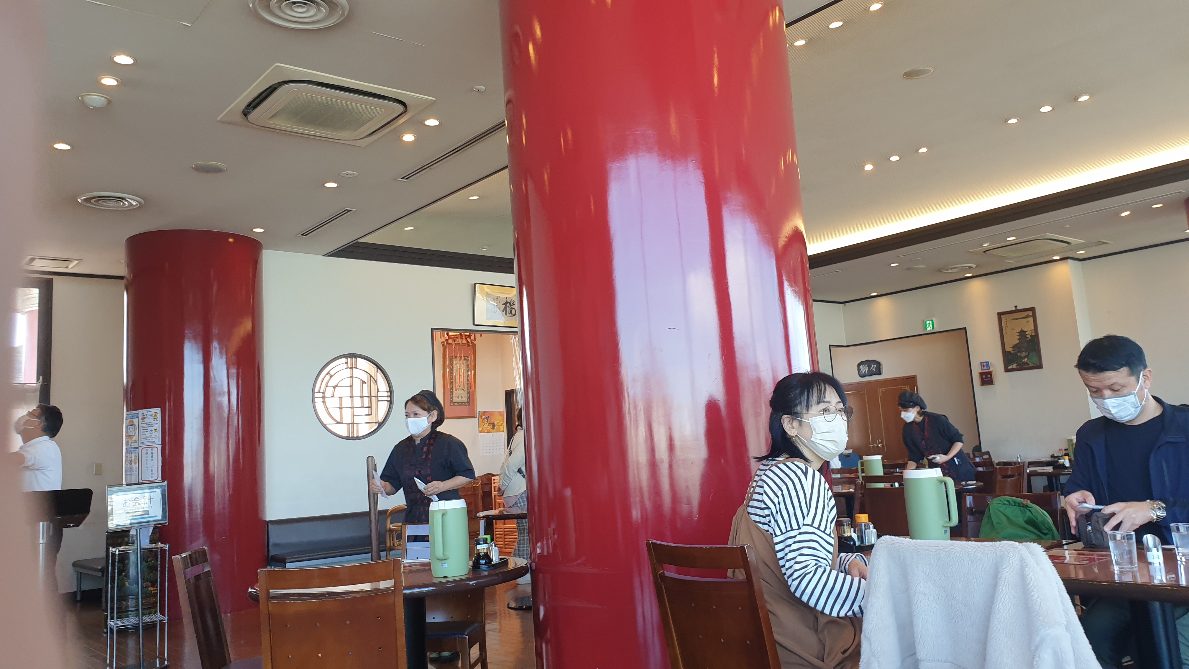 식당 내부의 모습