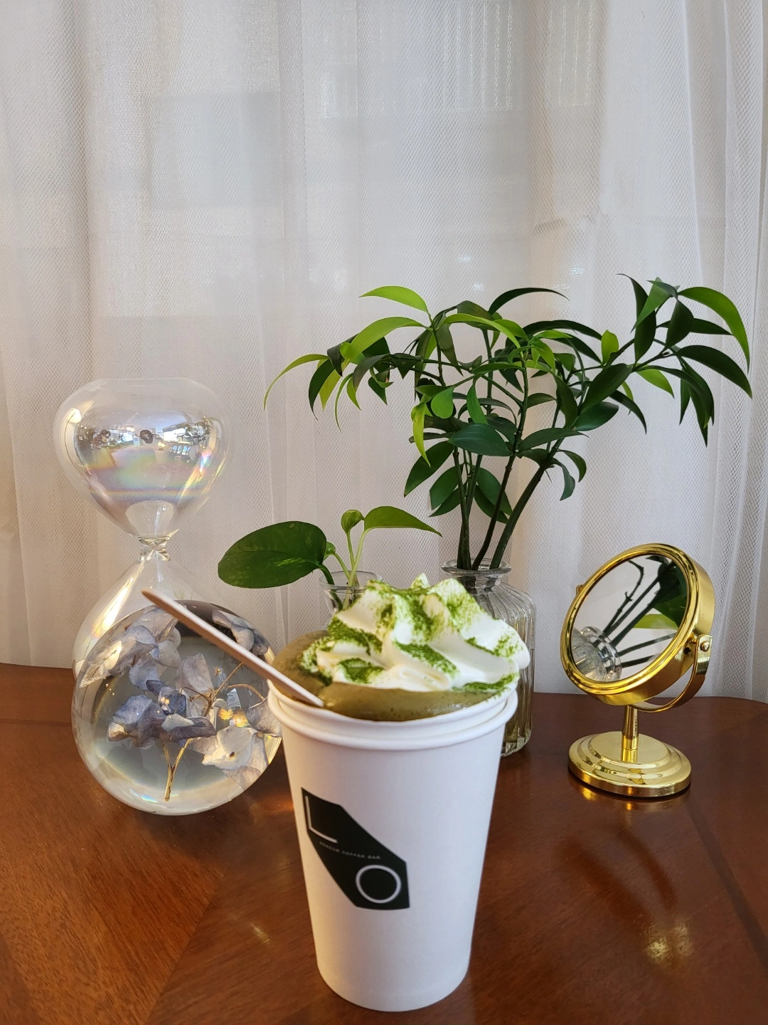 녹음 음료