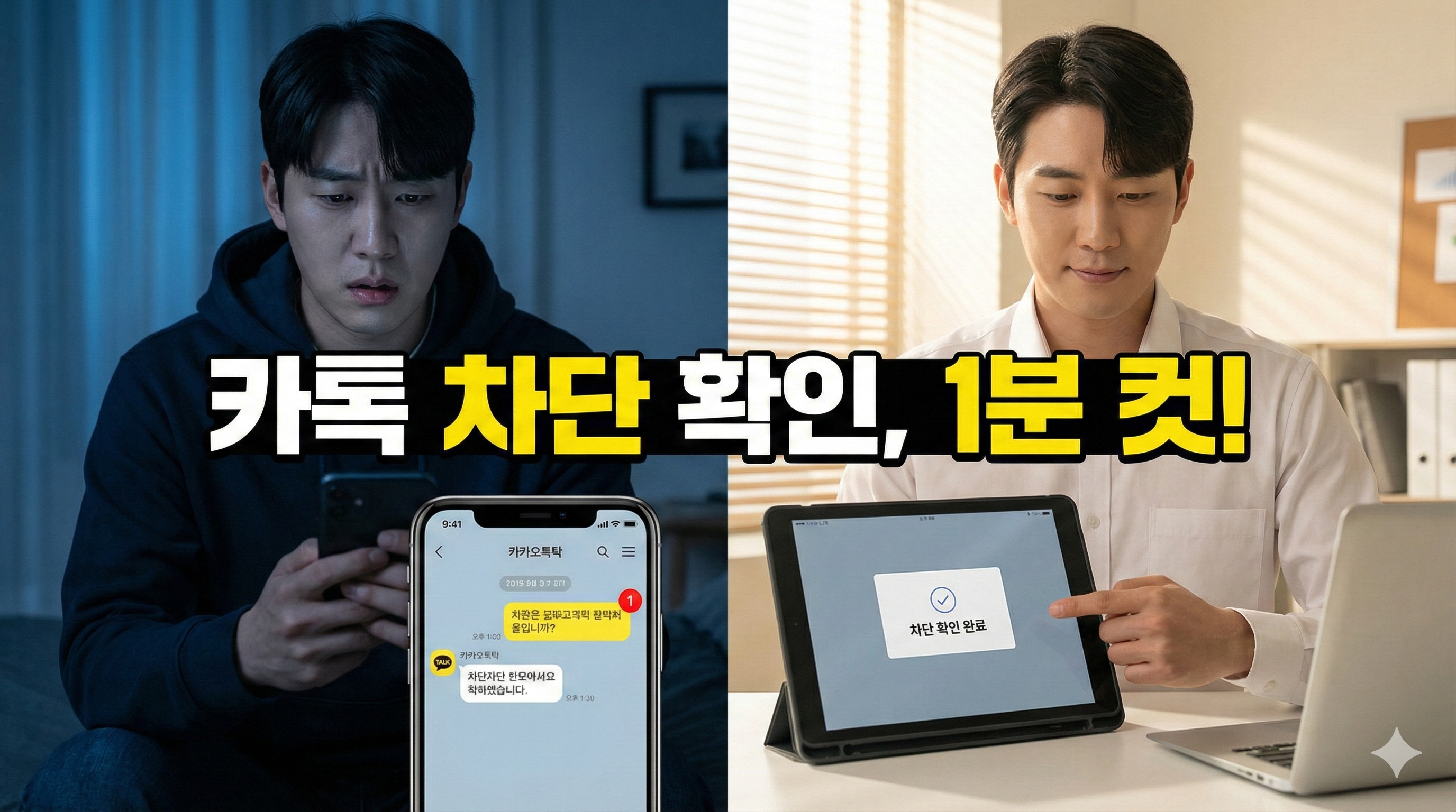 카카오톡 차단 확인 방법 2025년 최신판 (송금, 단톡방 1분 체크)