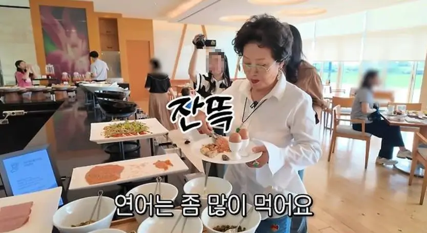 선우용녀 호텔조식 가격과 위치