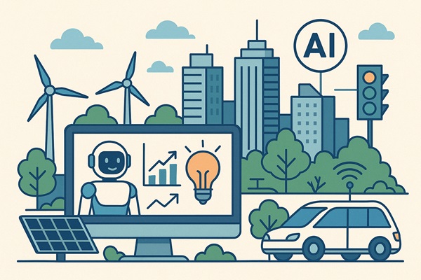 AI 활용한 에너지 효율 도시 실현 (스마트 그리드와 AI, 건물·교통·수자원의 AI 통합, AI 도시의 미래 가치와 주의점)