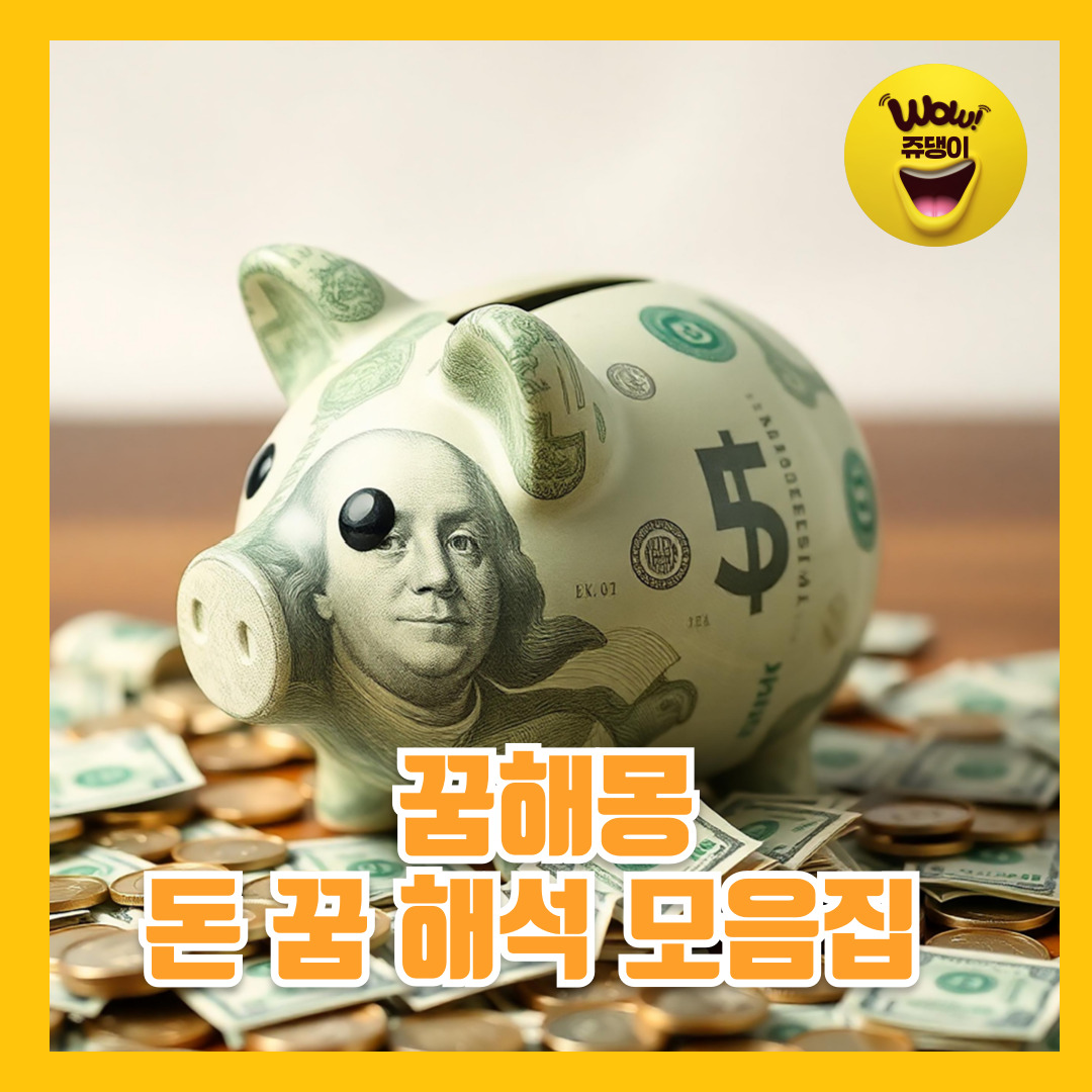 꿈해몽 돈꿈 돈을 받는 줍는 주는 꿈 카드잃어비리는 꿈 돈꿈 모음집