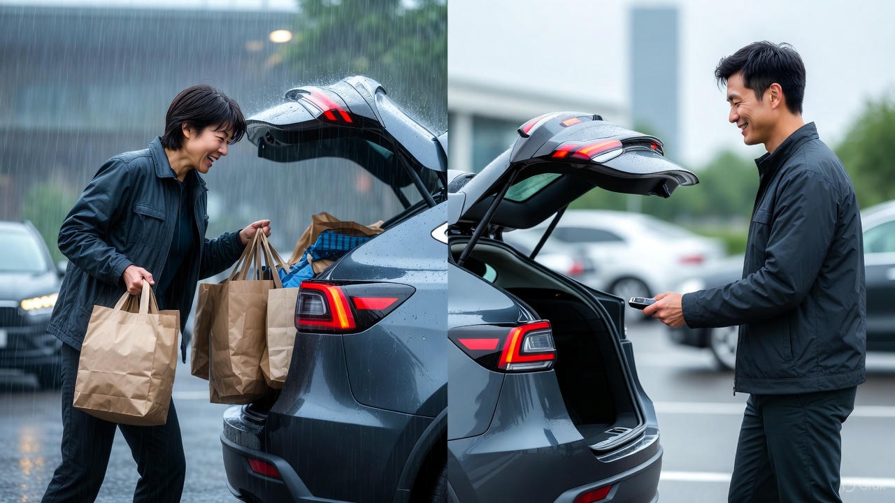 전동 트렁크 관련 사진