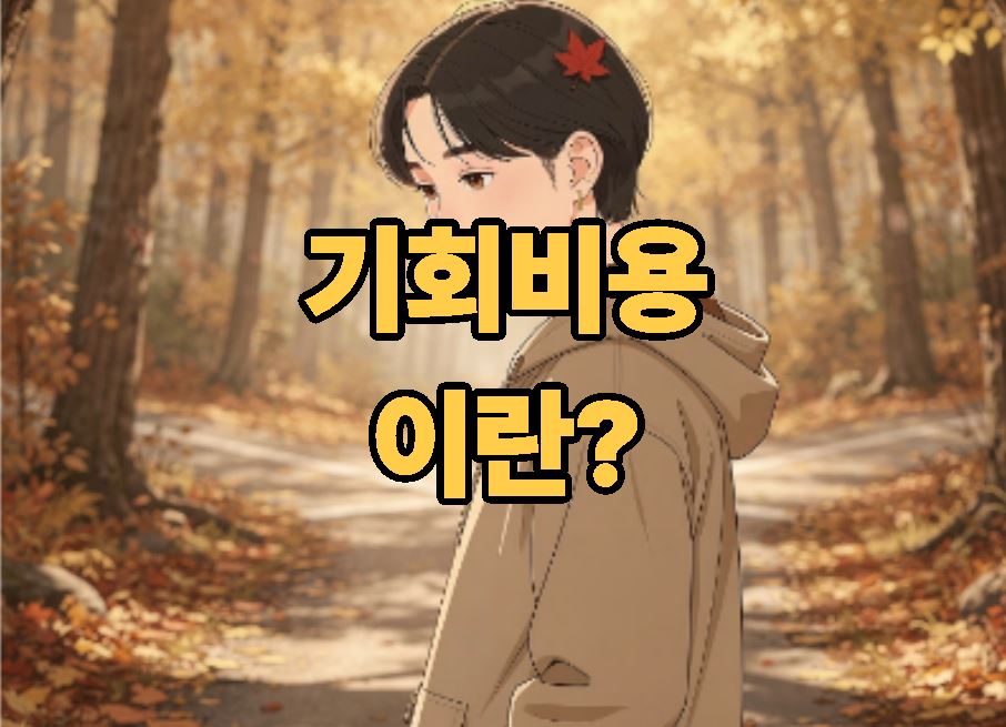 기회 비용이란 ?