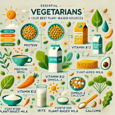 채식주의자를 위한 필수 영양소 가이드 관련 사진