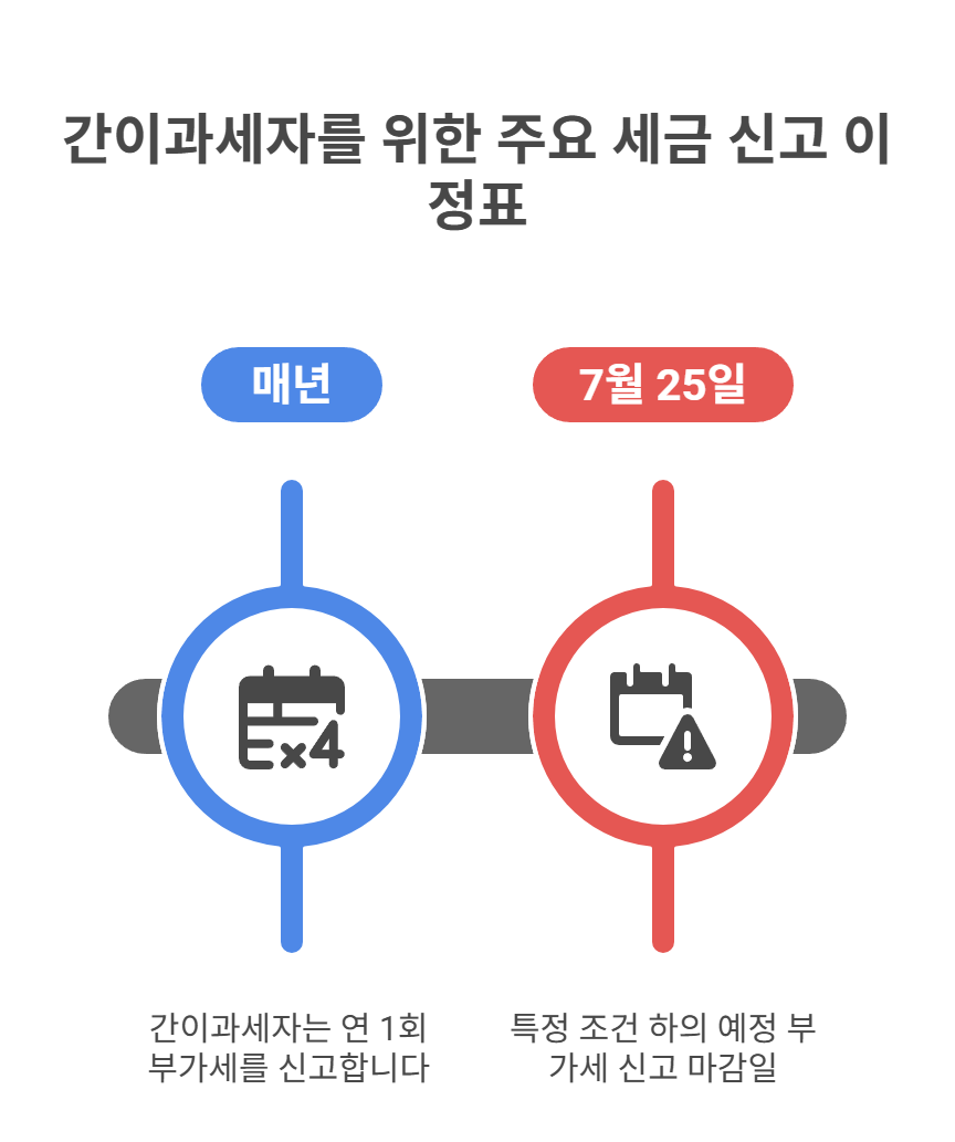 세금 신고 의무자와 대상자 구분