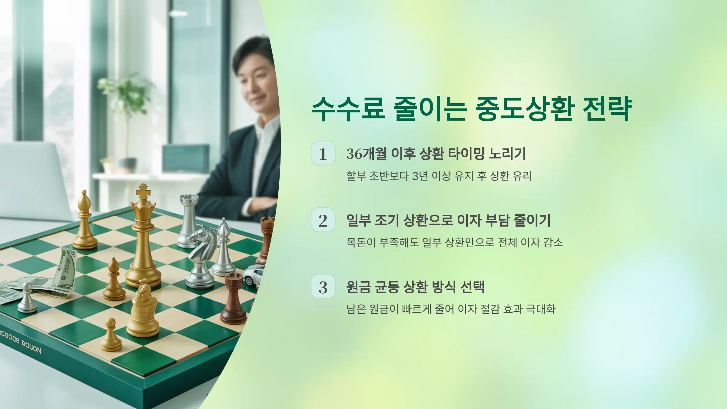 수수료 줄이는 중도상환 전략 3가지