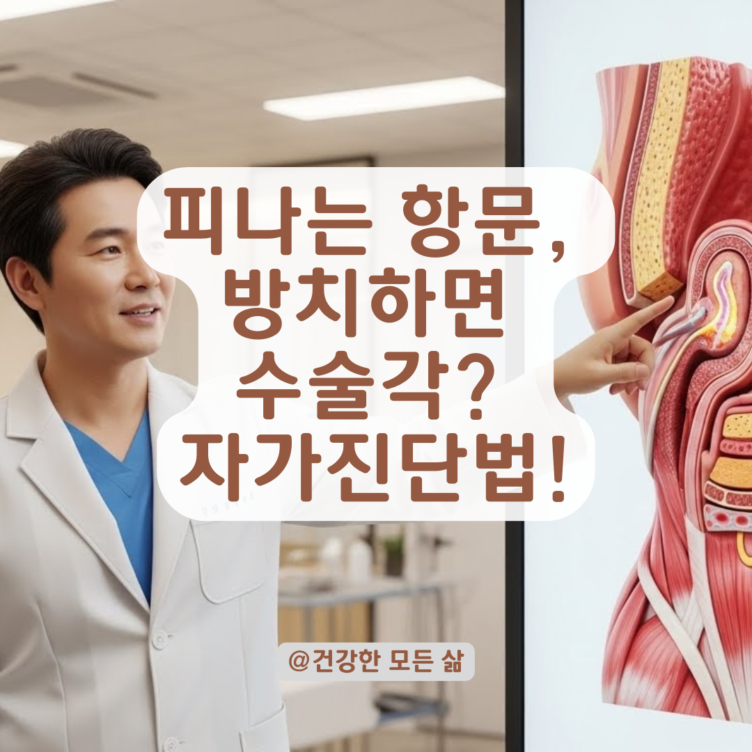 항문 주름 상처와 출혈, 방치하면 안 되는 단계별 자가 진단법