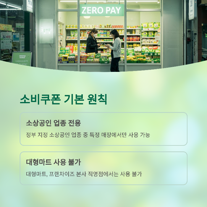 민생회복 소비쿠폰 소상공인