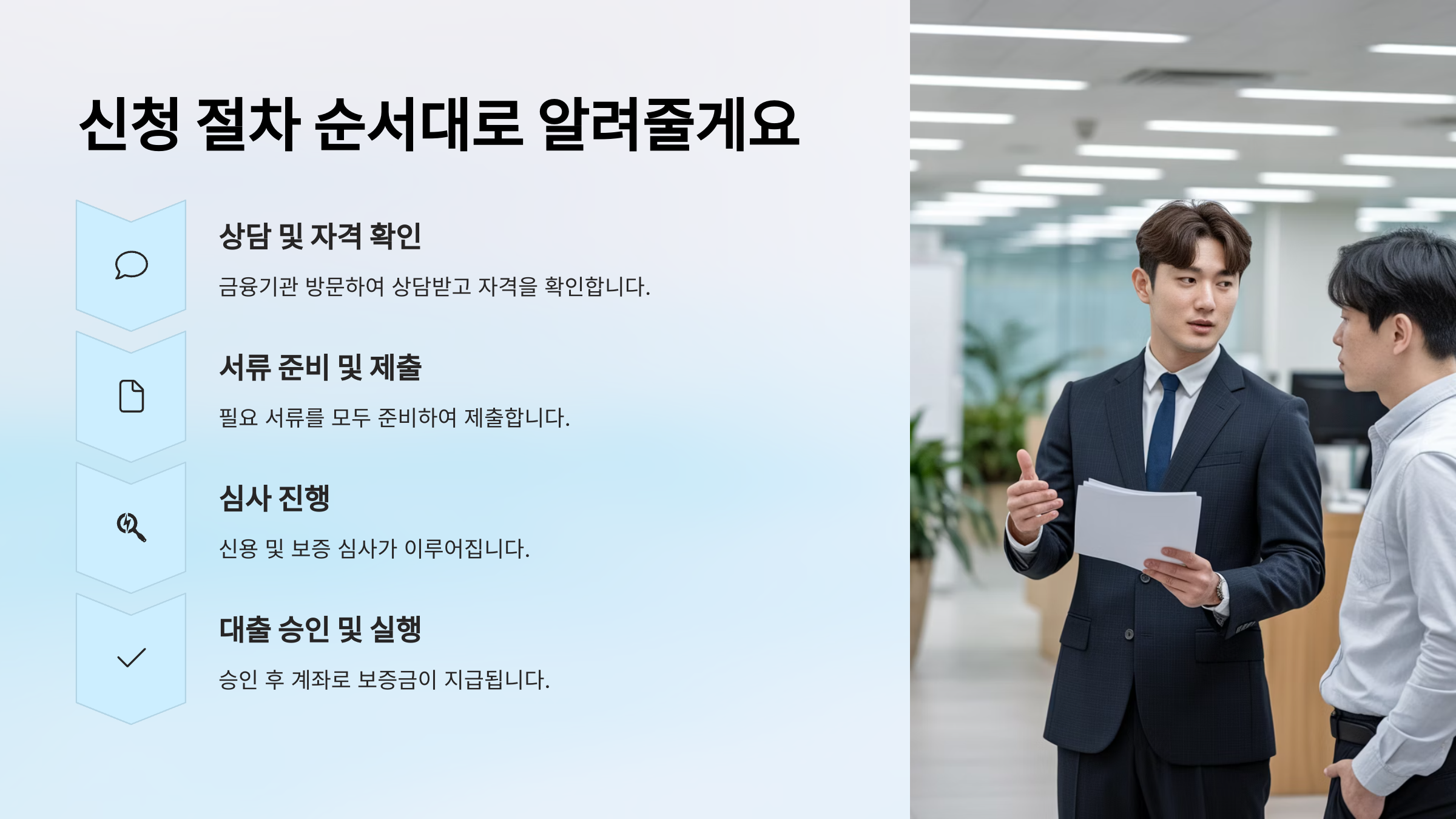 신청 절차 순서대로 알려줄게요