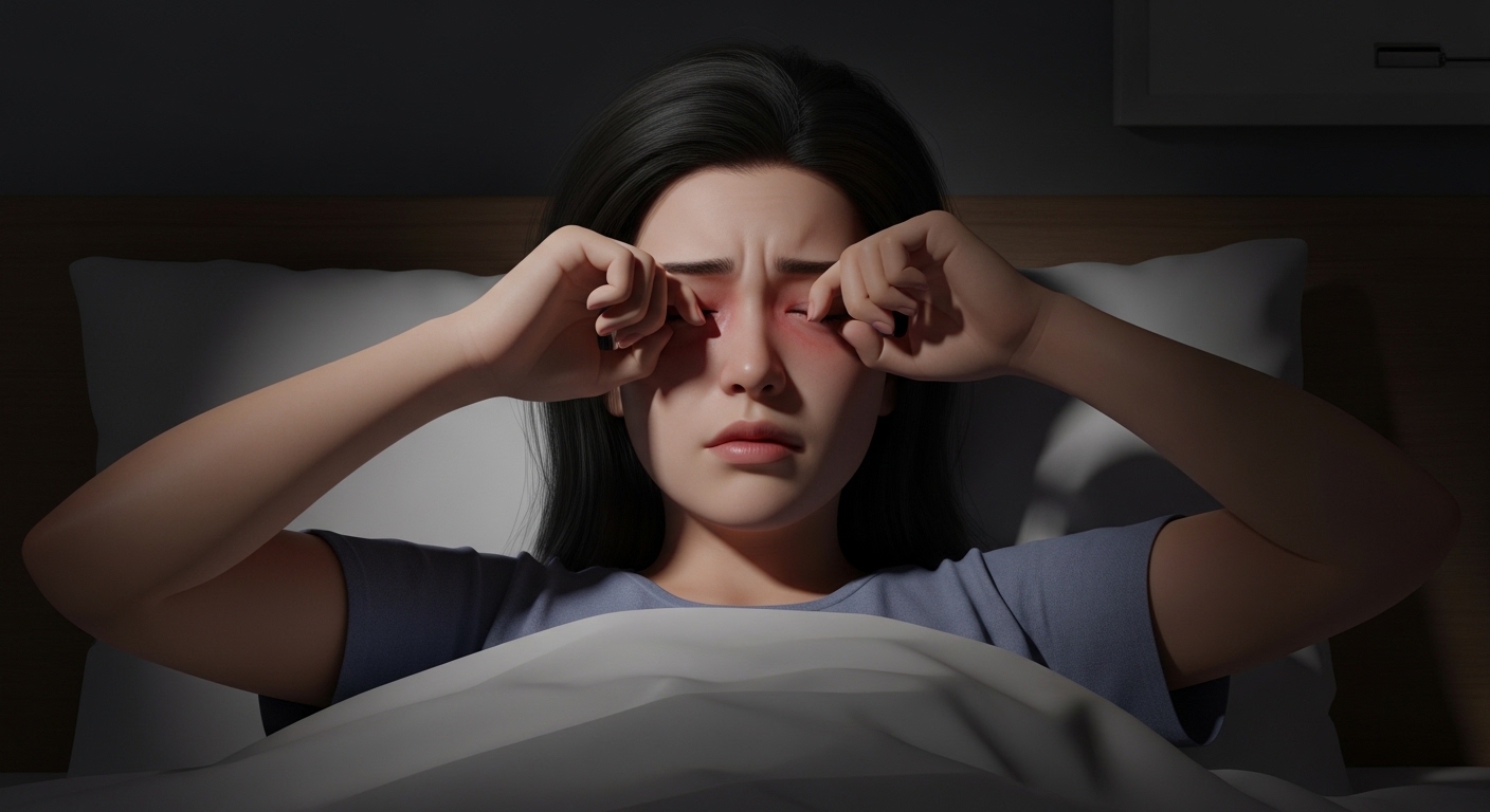 비비면 절대 안 되는 이유와 각막 손상 위험 