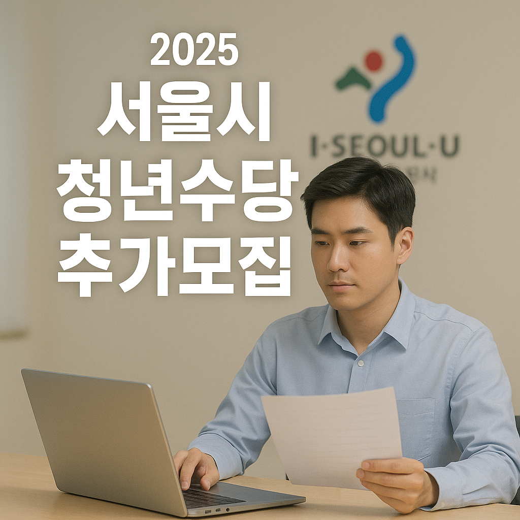 2025 서울시 청년수당 추가모집