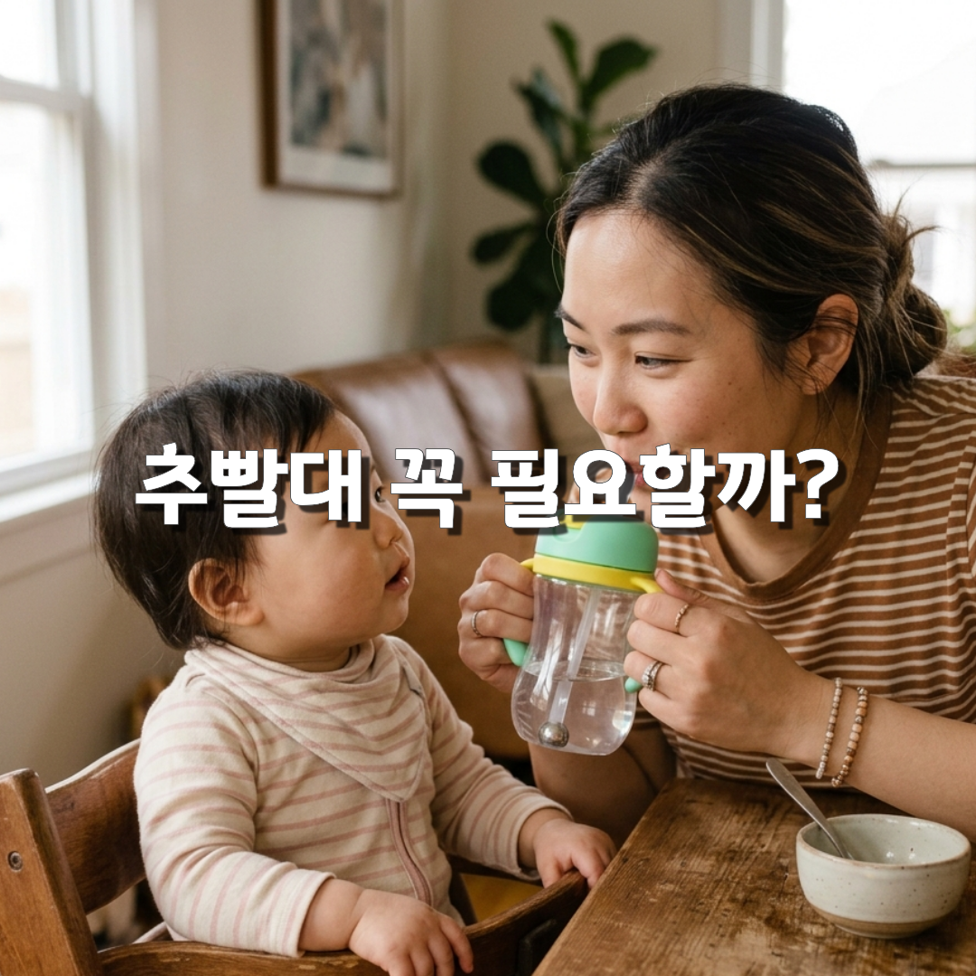 아기 추빨대 언제부터 사용할까 일반 빨대와 차이까지 총정리
