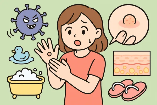 물사마귀가 생기는 이유와 편평사마귀와의 차이8