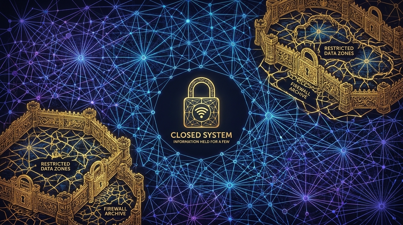 고연봉 직업군 정보의 불균형을 상징하는 디지털 네트워크 이미지