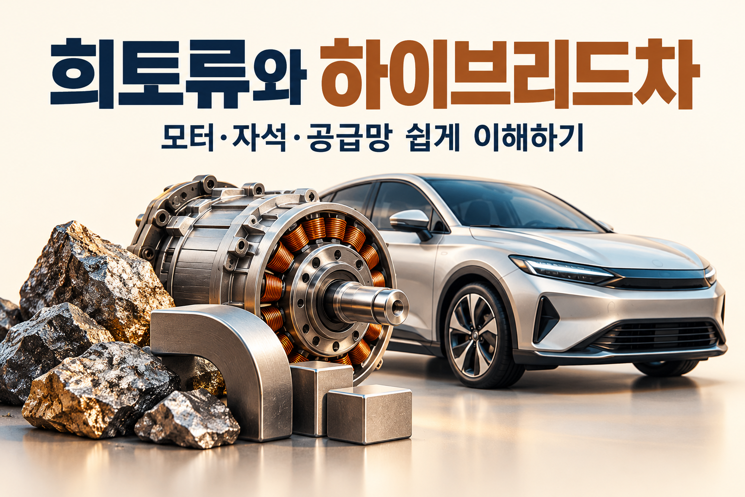 희토류가 하이브리드차와 무슨 관계일까? - 중국&middot;EU 협상과 자동차 가격을 읽는 법