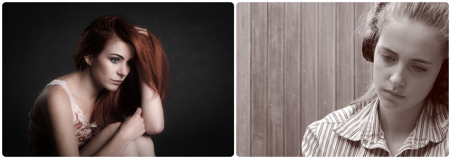 공황장애로 힘들어하는 사람들 사진