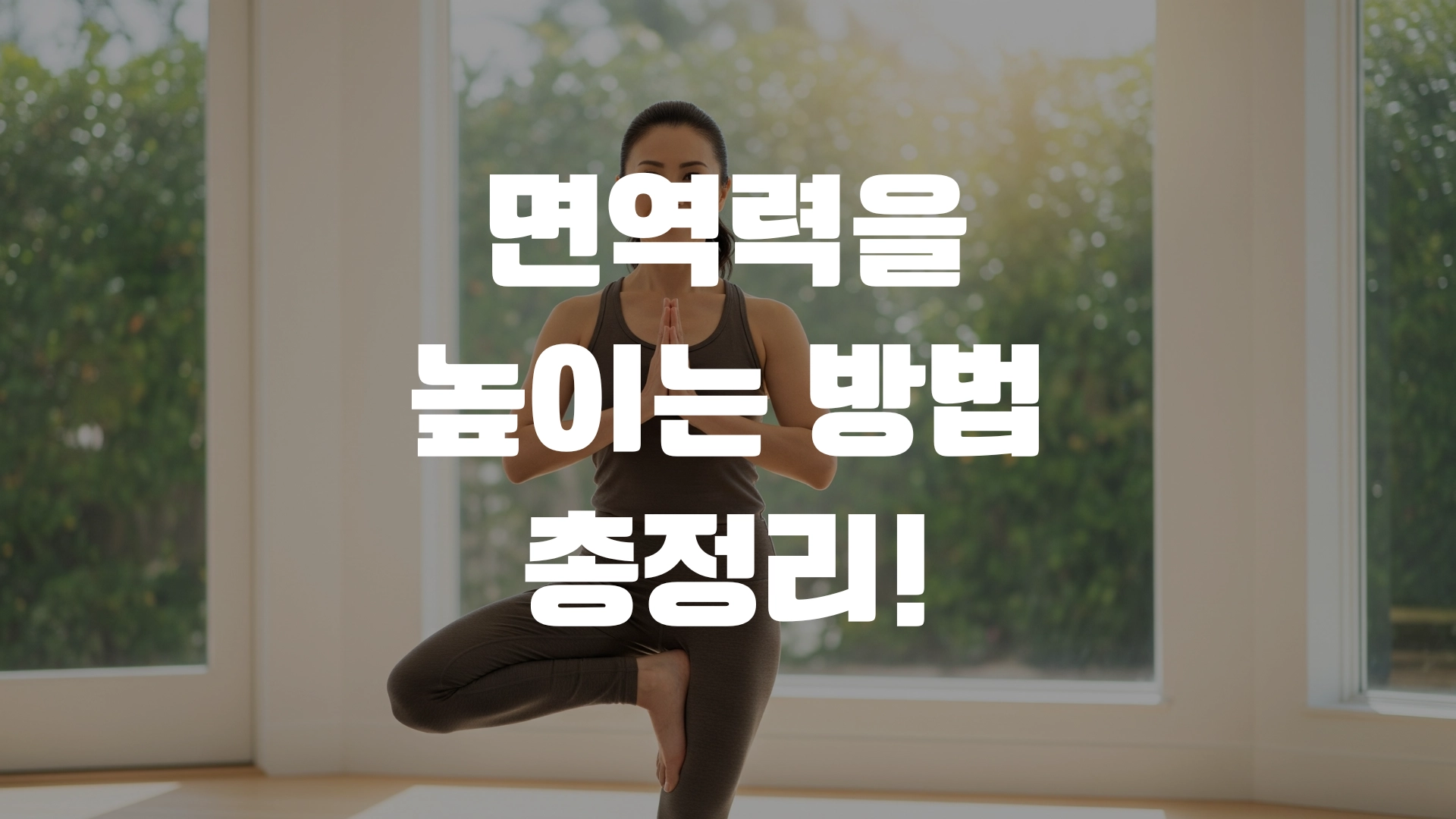 면역력을 높이는 방법 총정리! 포스팅 섬네일