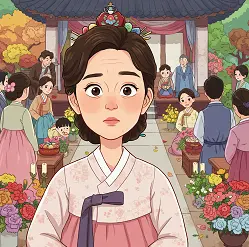 친정조카-결혼식-한복-1