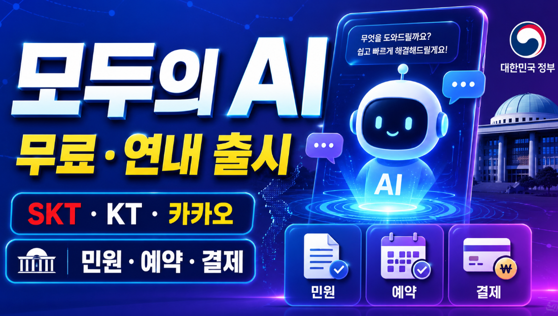 모두의 AI 무료|출시일·SKT·KT·카카오·예약·결제