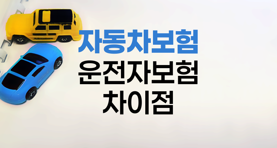 메리츠화재 자동차보험과 운전자보험 차이점 및 필요성