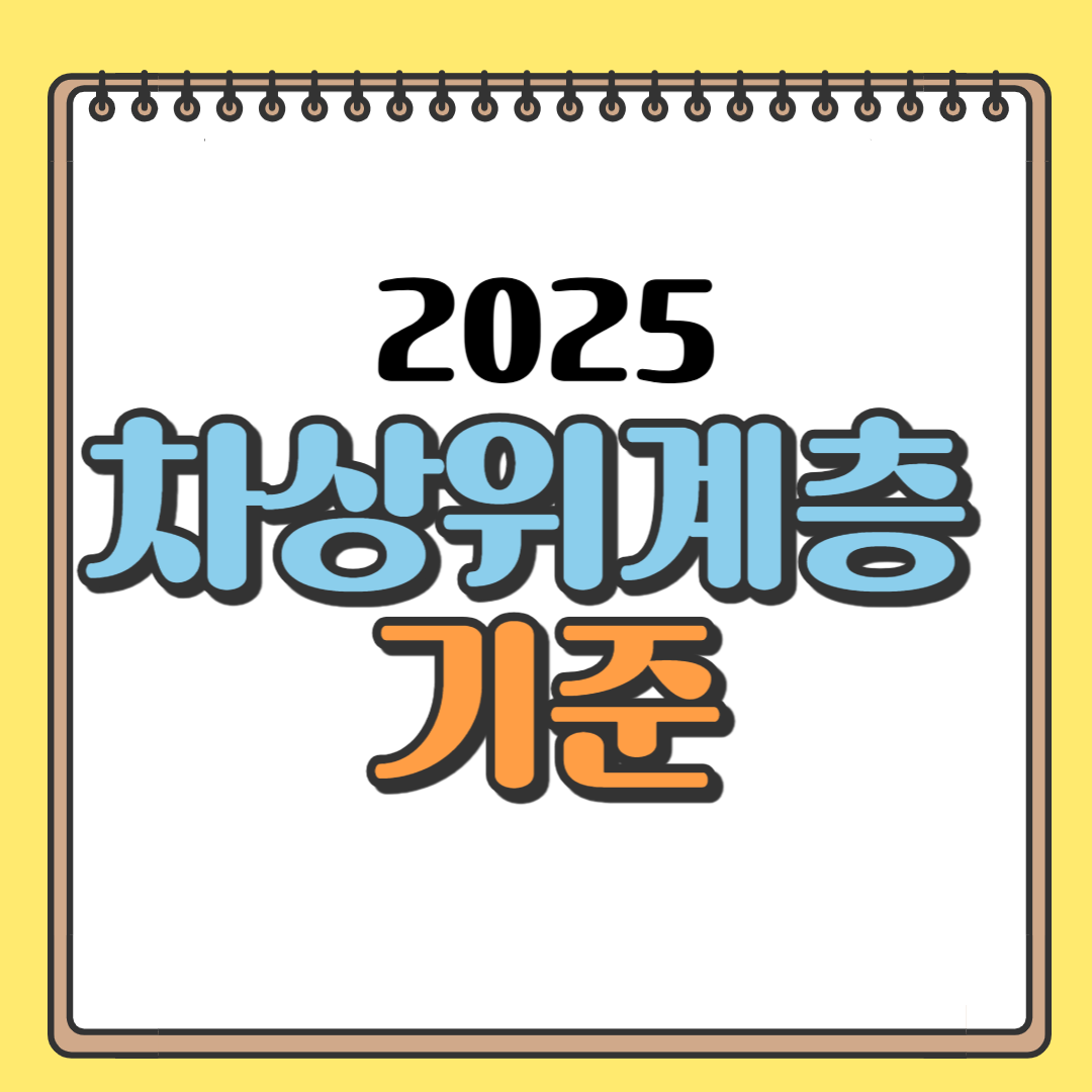 2025년 차상위계층 기준 및 민생회복지원금 신청 방법 총정리