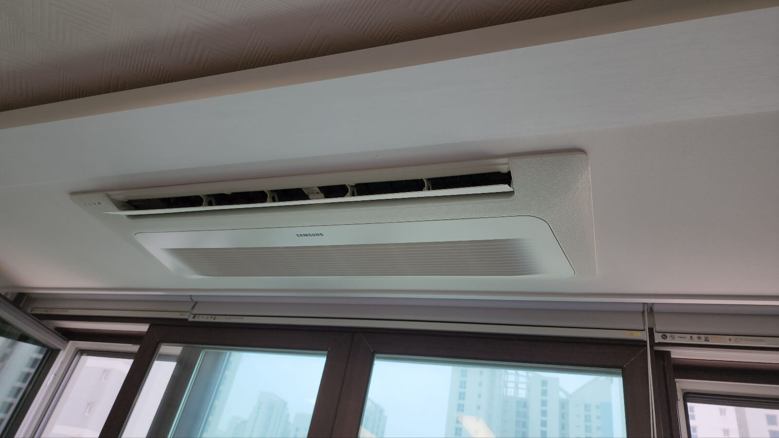 에어컨 작동확인