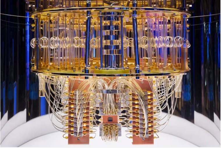 양자컴퓨터 사진