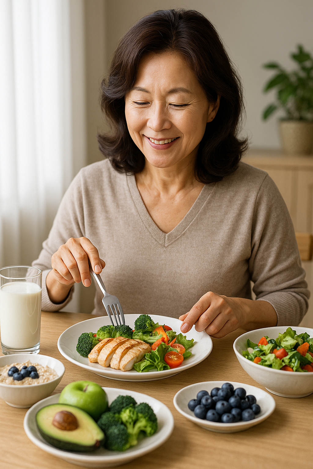 중년을 위한 맞춤 식단 구성 (중년, 맞춤식단, 식단구성)