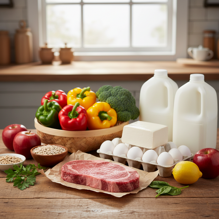 농식품바우처로 구매 가능한 국산 신선식품 리스트