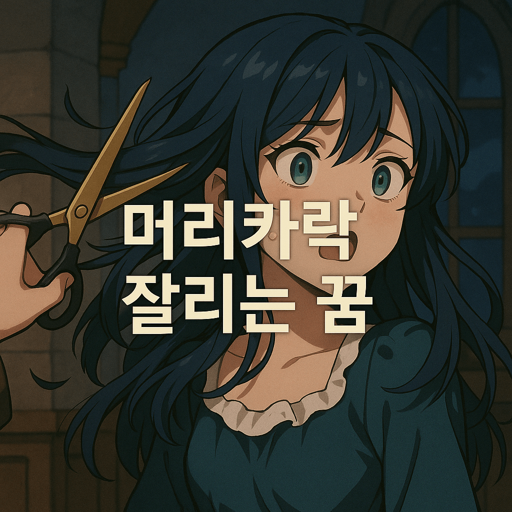 머리카락 잘리는 꿈 해몽