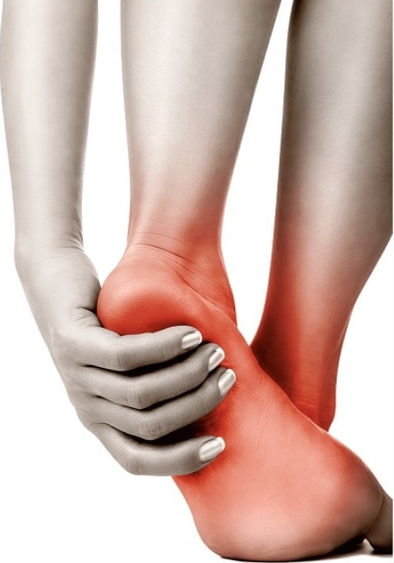 발바닥이 뜨거워요