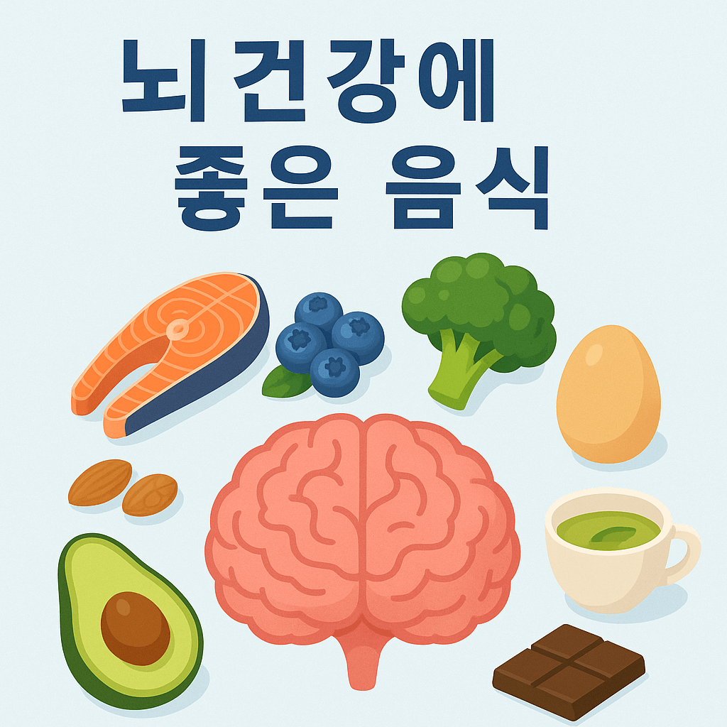 뇌건강에 좋은 음식 TOP 10 — 두뇌를 젊게 만드는 슈퍼푸드 정리