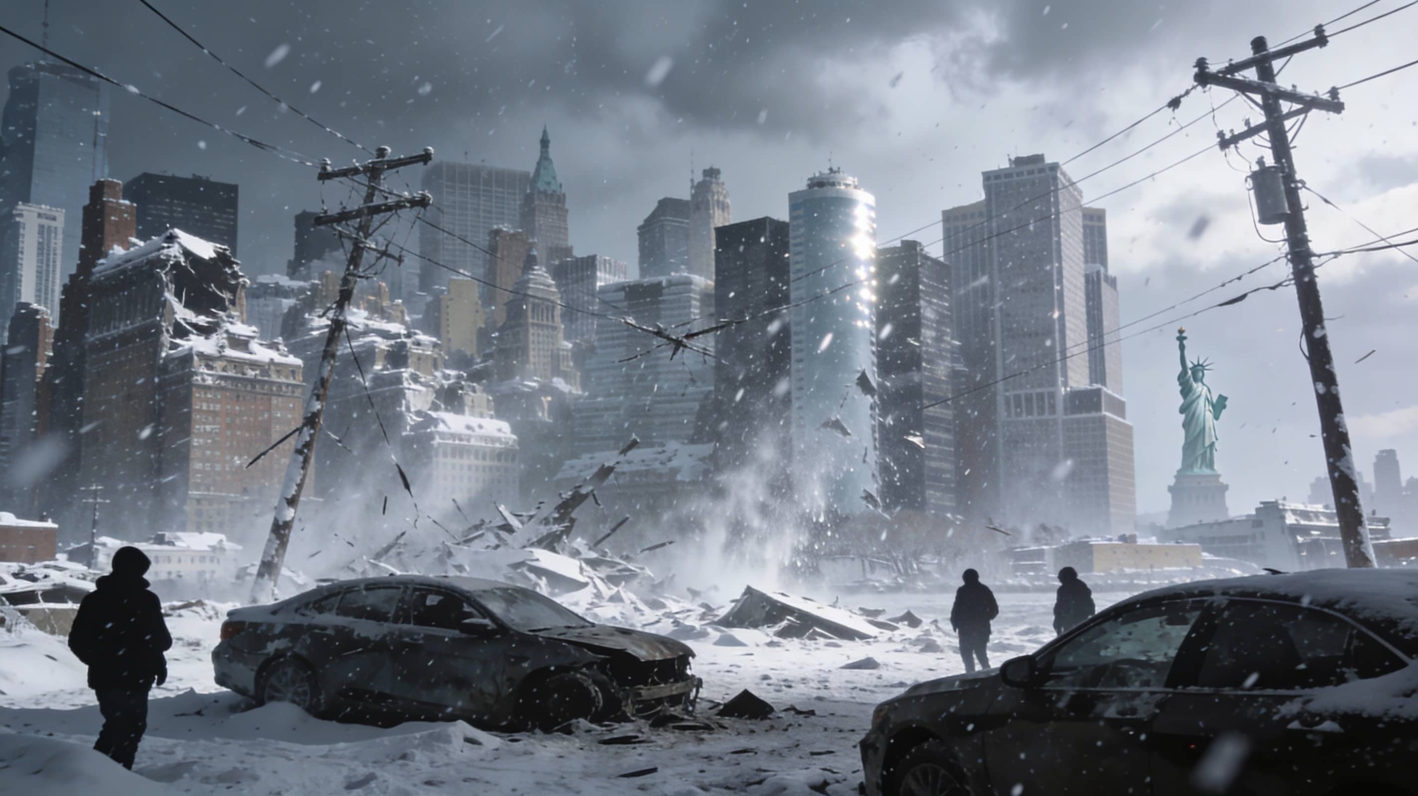 파일명: 2026_korea_energy_bill_polar_vortex_climate_crisis.jpg Alt 태그: 2026년 1월 미국 텍사스 폭설 극소용돌이 기후위기 생활비 영향