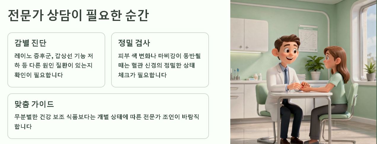 수족냉증 원인 개선책