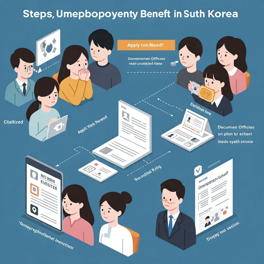 실업급여 받는 사람들