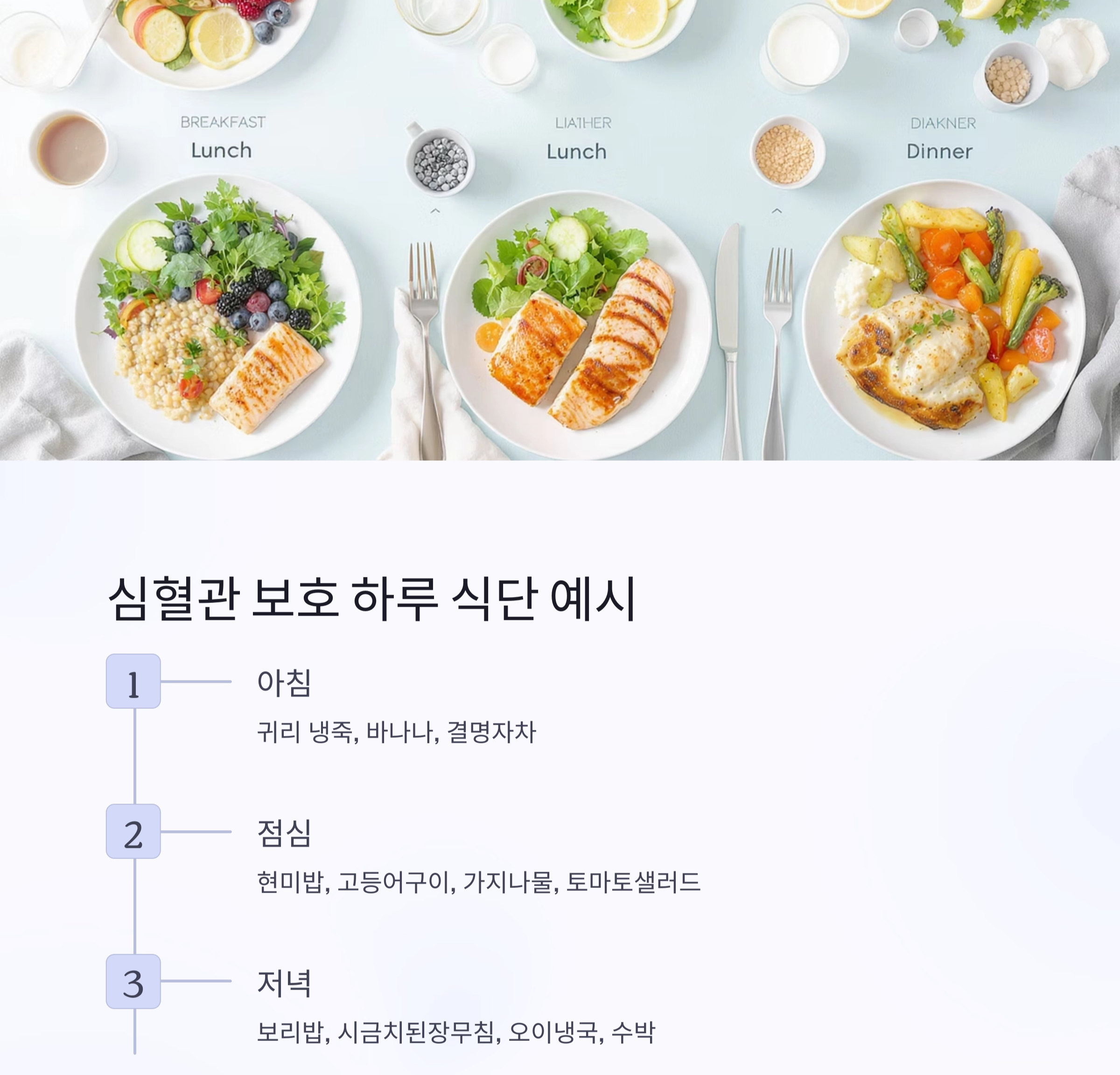 무더위 속 심장을 지켜주는 여름철 심혈관 보호 식단 가이드