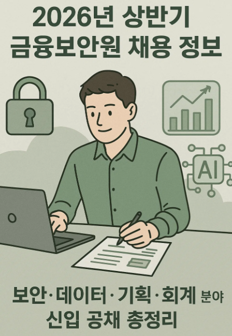 2026년 상반기 금융보안원 채용 정보