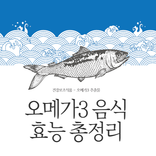 오메가3 추출물 건강보조식품 효능