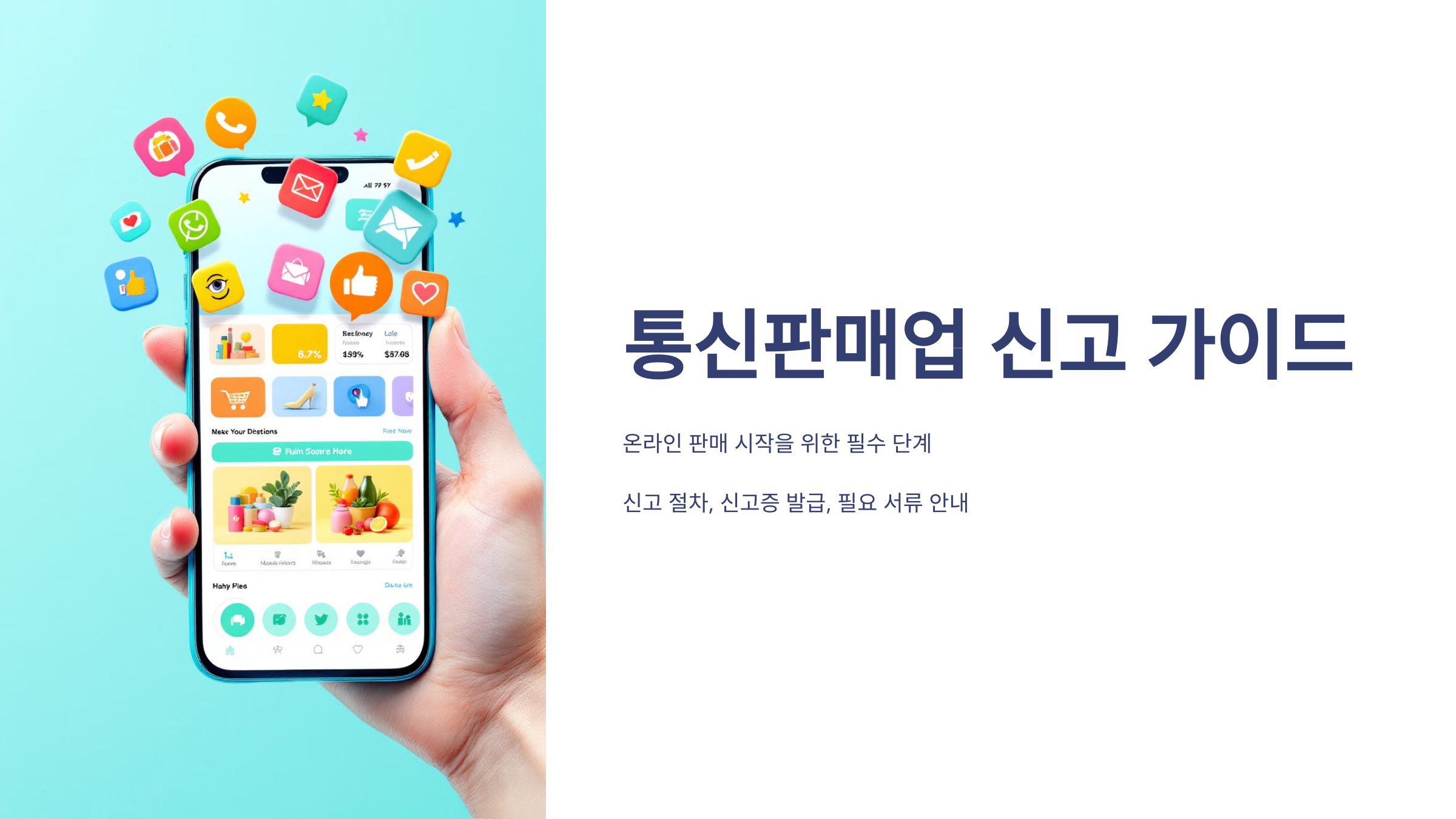 통신판매업 신고절차 신고증 발급 신고서류