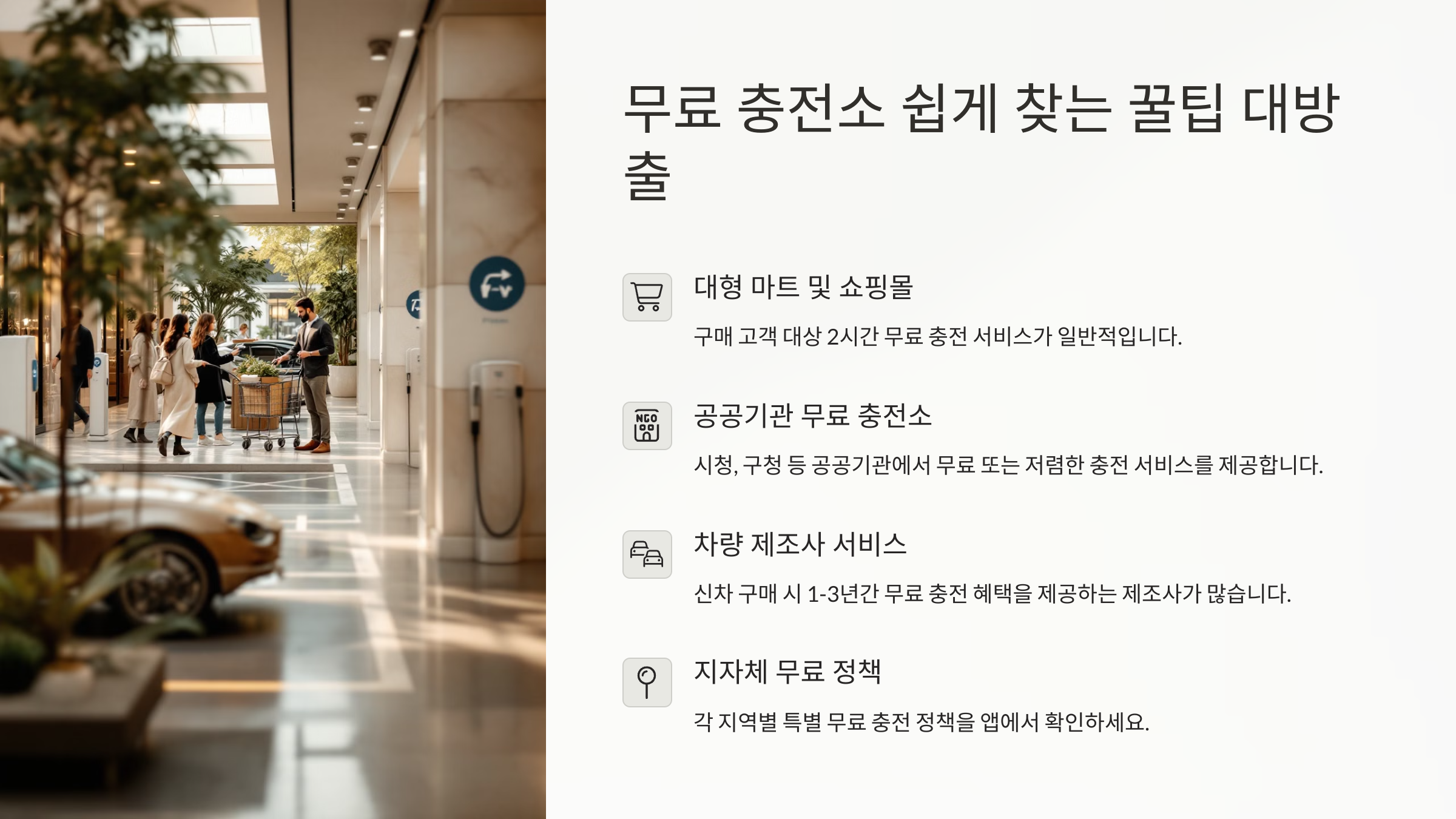 무료 충전소 찾기