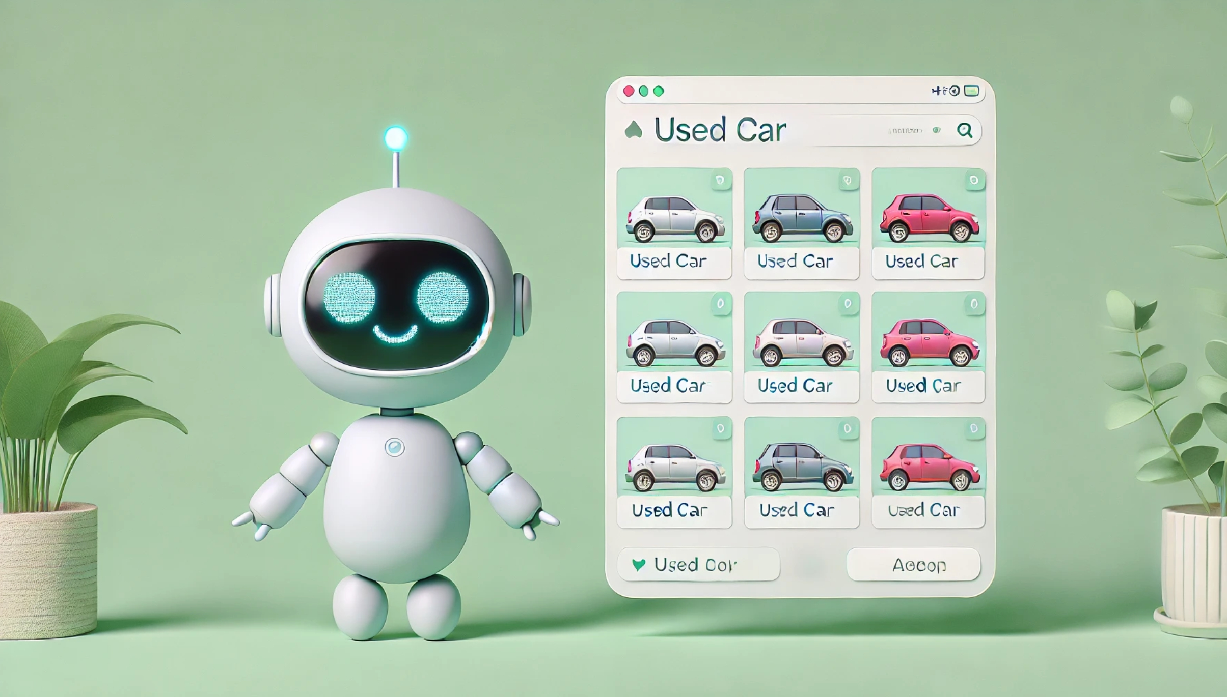 AI 시대의 중고차 플랫폼 예시