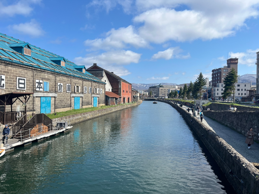 오타루 운하 거리