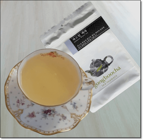 백차 및 자스민 백차