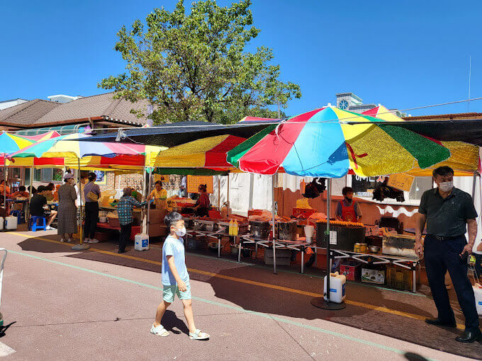 한민시장 세종전통시장 봉평재래시장