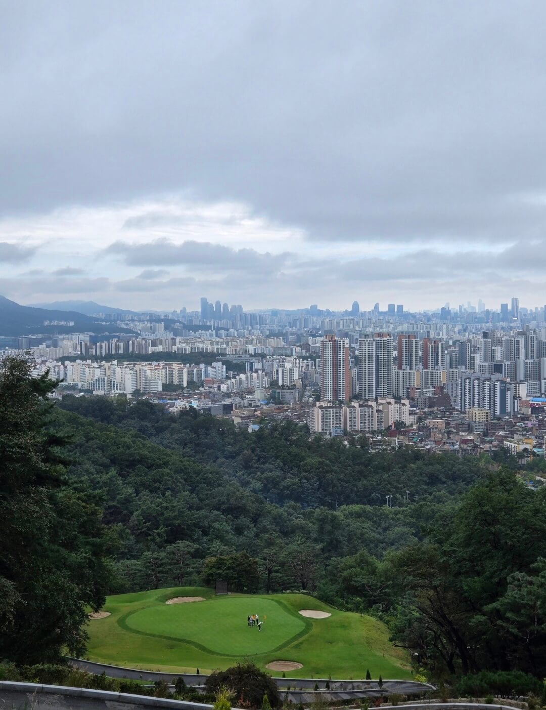 아웃코스 2번홀 그린