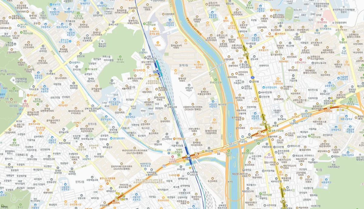 서울원-아이파크-아파트-카카오맵-지도