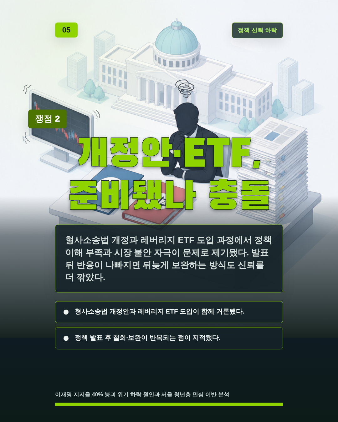 개정안&middot;ETF, 준비됐나 충돌