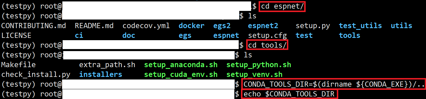 아나콘다의-bin-디렉토리-경로를-변수에-등록하는-화면