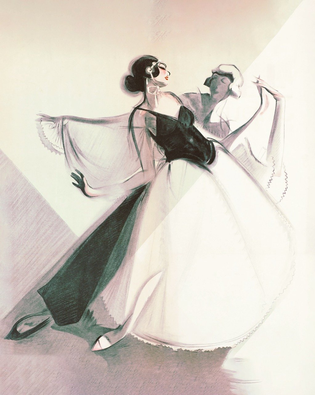 왈츠춤 추는 그림